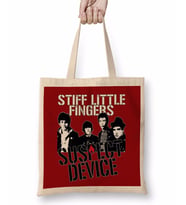 Stiff Little Fingers Bez Çanta Uzun Saplı