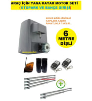 6 Metre Yana Kayar Motor Seti (Otopark ve Bahçe Girişleri Için Ideal Ürün)