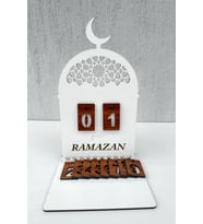 Ahşap Dekoratif Ramazan Takvim İmsakiye