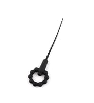 Titreşimli Boğumlu Penis Plug Siyah