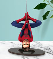 Kişiye Özel Spor Spiderman Karikatür Biblo