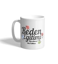 Kişiye Özel Beden Eğitimi Öğretmenlerine Özel İsim Yazılabilir Kupa Bardak