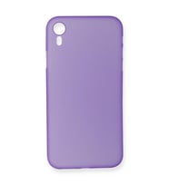 iPhone Xr Kılıf Pp Ultra İnce Kapak - Mor