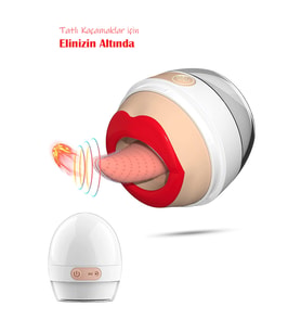 Do it Love - Küçük Hınzır Dönerek Yalama ve Titreşim Vibratör Mastürbatör