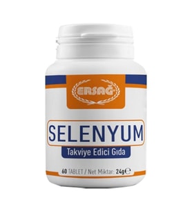 Ersağ Selenyum 60 Tablet