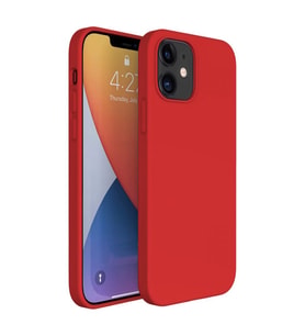 Apple iPhone 14 6.1'' İnce Mat Silikon Kılıf Kırmızı