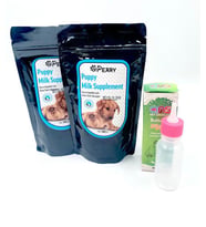 Yavru Köpek Süt Tozu 2 adet + 60ml Biberon