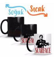 Scarface Sihirli Kupa Bardak Porselen