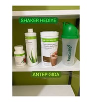 Başlangıç Seti-1 ( 1 Çikolatalı Shake - Limon Çay 50 gr - Aloe Konsantre Içecek - Shaker)