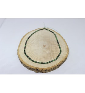 Anyolit Taşı Rondela Faset Kesim 3.5*2.5mm YARIM Dizi (17cm uzunluğundadır)