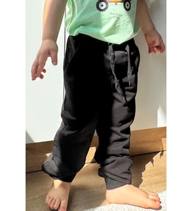 Breeze Erkek Çocuk Eşofman Altı Cepli 3-8 Yaş, Siyah