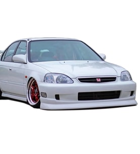 Honda Civic İes S2000 Ön Ek Karlık Mat Siyah Plastik 1999-2001