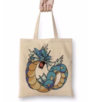 Pokemon Gyarados Bez Çanta Uzun Saplı