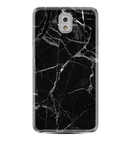 Samsung Note 3 4 5 8 9 20 Ultra 10 Lite Kılıf Desenli Silikon Fragile Black Mermer 1378