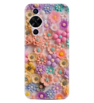 Huawei Nova 12S Kılıf Boutique Baskılı Resimli Rengarenk Papatyalar Pcode -060