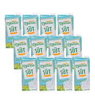 Yorsan Sut 1 lt Yarım Yaglı x 12 Adet