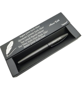 Signator® C591 Mat Füme Roller Kalem  İsme Özel Kalem  Hediyelik Kalem (Karışık)