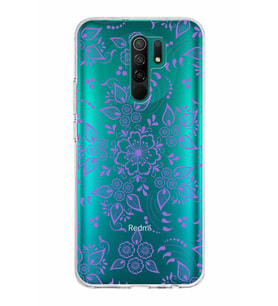 Xiaomi Redmi 9 Uyumlu Kapak Nostalji Desen Tasarımlı Şeffaf Silikon Kılıf