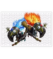 Bruxa do Zelda Puzzle 240 Parça Yapboz