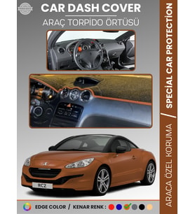 PEUGEOT PARTNER TEPEE (2008-2018) KAPAKLI Torpido Örtüsü Ön Göğüs Koruma Tam Uyum