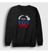 Presmono Unisex Siyah Russia Ufc Khabib Nurmagomedov Sweatshirt 316027tt