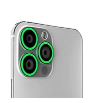 Binano Iphone 13 Pro/13 Pro Max Fosforlu Koyu Yeşil Kamera Koruyucu
