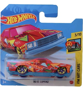 Hot Wheels '80 El Camino - HW Art Cars - 2020 - GRY33 (1/64)