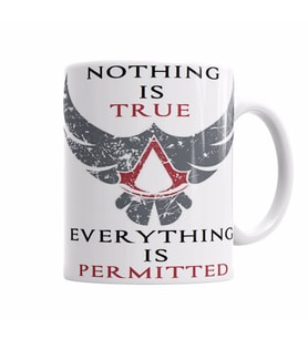 Assassin Creed Nothing is True  Kupa Bardak Porselen