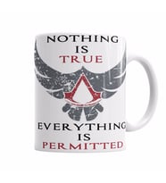 Assassin Creed Nothing is True  Kupa Bardak Porselen