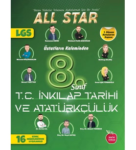 Newton Yayınları 8.Sınıf İnkılap Tarihi 1.Dönem 16 Süreç Değerlendirme Denemesi Yeni