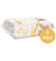 Sleepy Sensitive Islak Havlu 6'lı Paket