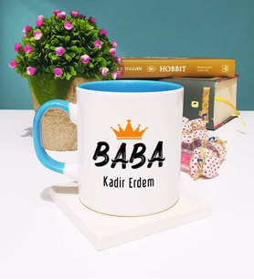 Baba Kupa Bardak Mavi