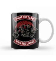 Walking Dead Daryl Dixon Fight The Dead Fear The Living Kupa Bardak Porselen