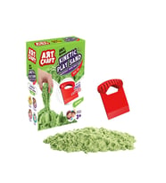 03687 Aksesuarli Yeşi̇l Ki̇neti̇k Oyun Kumu 500 Gr