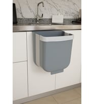 Katlanabilir 6L Askılı Çöp Kovası, Mutfak ve Banyo İçin Pratik Kullanım
