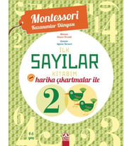 Montessori Kazanımlar Dünyası - İlk Sayılar Kitabım (4-6 yaş)