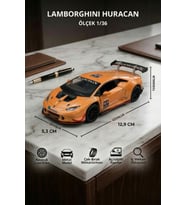 Lamborghini Huracan 1/36 Ölçek Metal Çek Bırak Model Araba