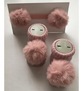 Hoşgeldin Bebek,   Yenidoğan Kız Bebek,  Ponpon Bandana Çorap  Hediye Seti