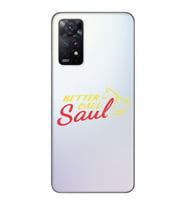 Xiaomi Redmi Note 12 PRO 4G Uyumlu Better Call Saul Tasarımlı Şeffaf Telefon Kılıfı