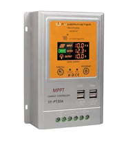 Powermaster PM-PT30A 12V-24V 30 Amper MPPT 4 USB li Dijital Alüminyum Kasa Solar Şarj Regülatörü