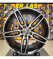 2 Adet BK-5434 8*19 5*112 ET45 66,56 BLACK MACK JANT (Takım)