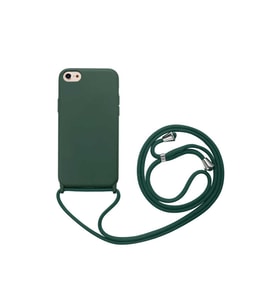 Apple iPhone 12 Pro Uyumlu Kılıf Zore Ropi Kapak (Koyu Yeşil)