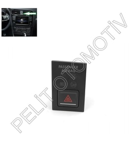 Golf 7 7.5 Passenger Aırbag Dörtlü Flaşör Düğme 5G1919234 5G0953509A 
