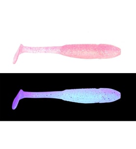 Mef Muçi 9cm 5 Adet Silikon Yem UV Pembe