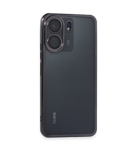 Xiaomi Redmi 13c Kılıf Razer Lensli Silikon - Mor