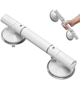 Sunup SN-29185 35 Cm Vantuzlu Kayma Düşme Önleyici Banyo Tuvalet Denge Tutacağı