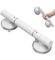 Sunup SN-29185 35 Cm Vantuzlu Kayma Düşme Önleyici Banyo Tuvalet Denge Tutacağı