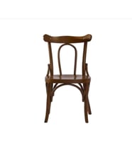 Sandalye 1985 Zus2205 Bambu Sırtlık Model Siyah Renk Kayın Ayak Oval Otr El Yapım (Ceviz)