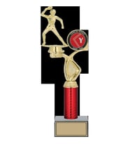 ODAK KUPA - Figürlü Kupalar - Masa Tenisi Kadın Figürlü Kupalar FG-016 B - 36 cm