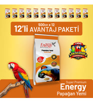 Papağan Yemi 500 g - 12 Adet